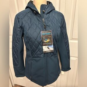 ZeroXposur Women's Quilted Soft Shell Jacket - Blue